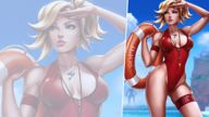 Overwatch (Lifeguard Mercy)